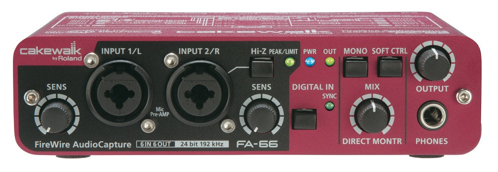 FA 66 FireWire Interface