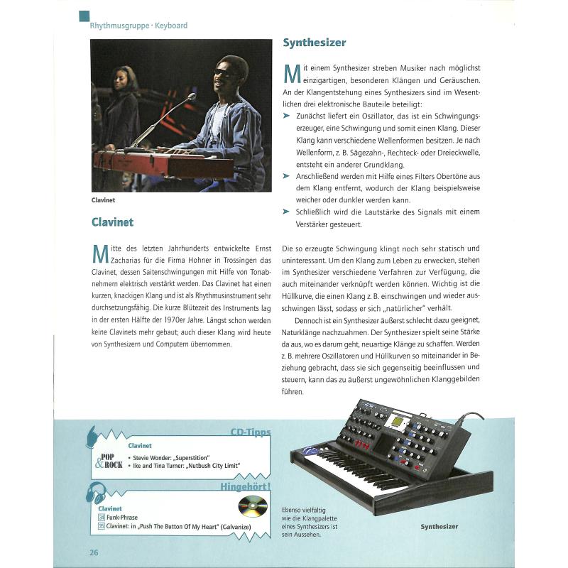 Popinstrumente und wie man sie spielt