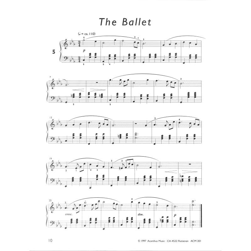 Pop Piano 1 - 10 Klavierstücke