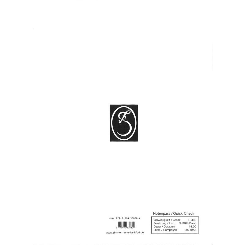 Die Bearbeitungen mit Altflöte