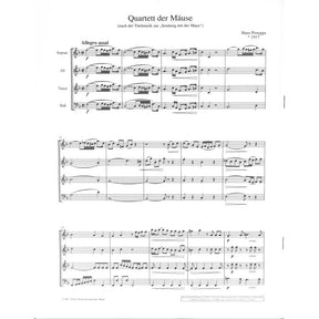 Quartett der Mäuse nach der Titelmelodie