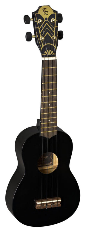 UR1-S Sopran Ukulele schwarz