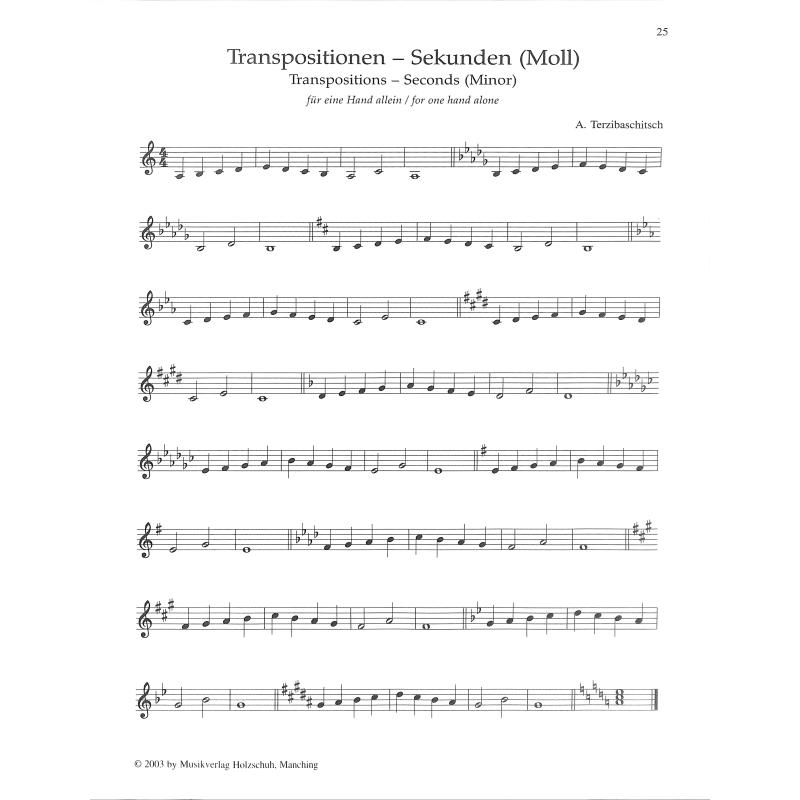 Klaviermusik für eine Hand allein