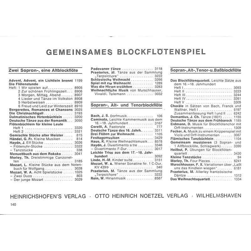 14 Tanzstücke aus einem Notenbuch um 1600