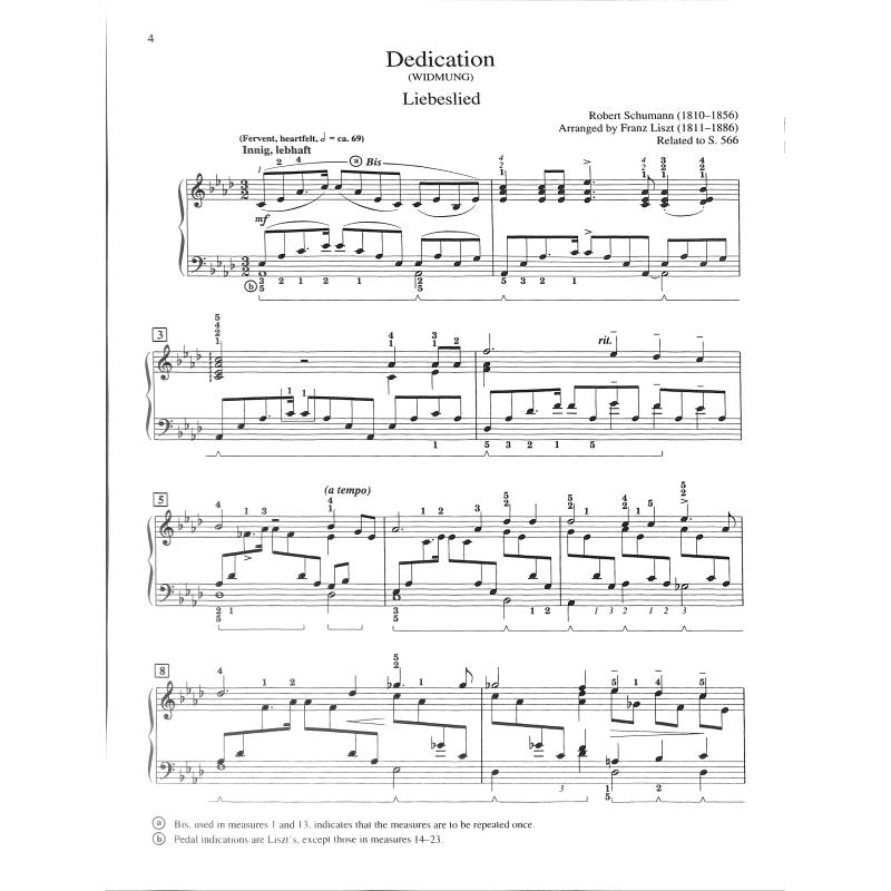 Dedication - Widmung
