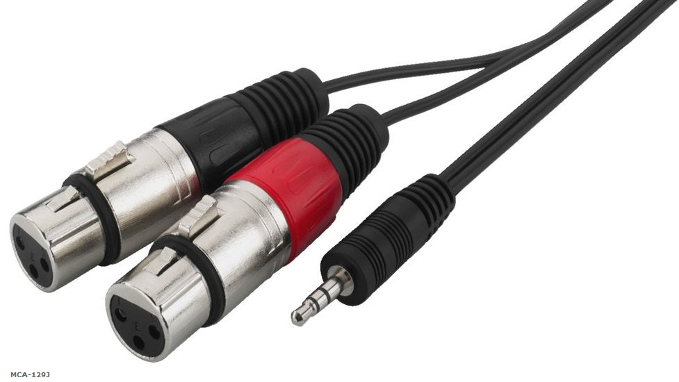 MCA 129J 2X XLR(W) - 3,5 st