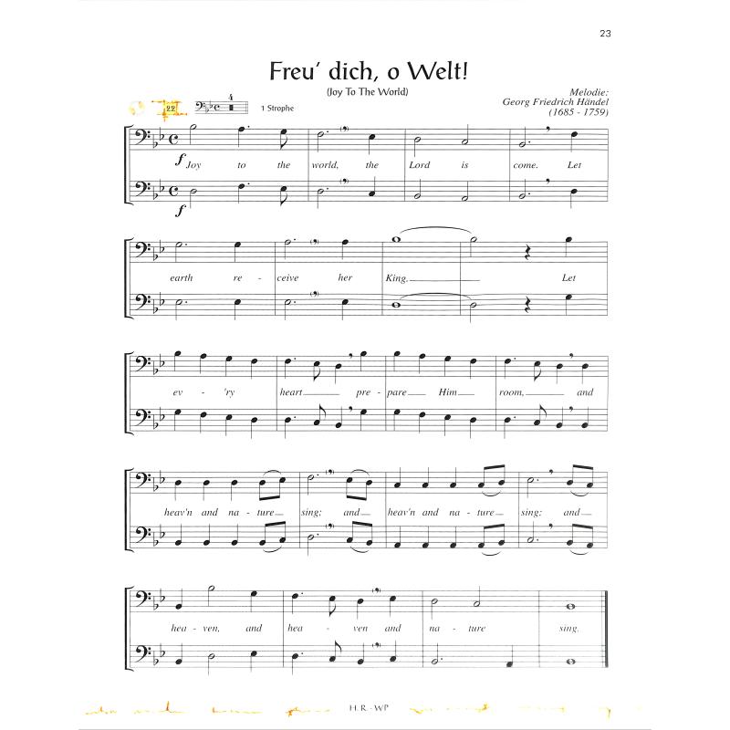 Fröhliche Weihnacht mit der Posaune