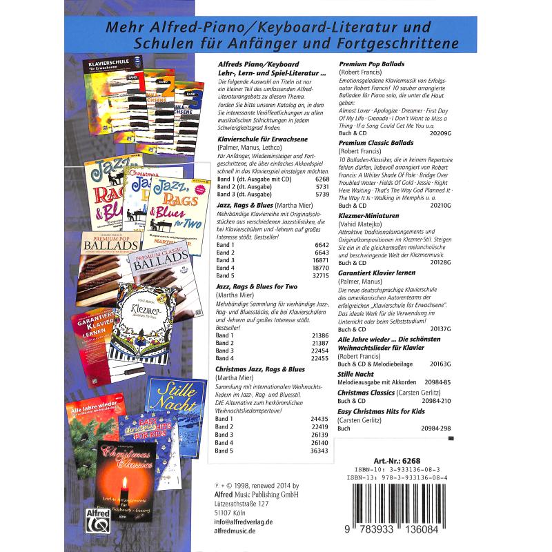 Klavierschule für Erwachsene 1