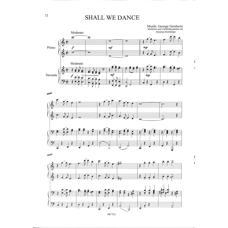 Gershwin vierhändig 1