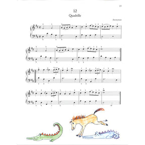 Ponies - easy piano pieces with the keyboard crocodile | Pfe