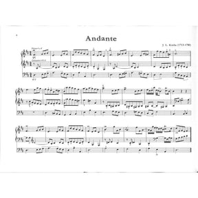 20 freie Orgelstücke aus der Barockzeit