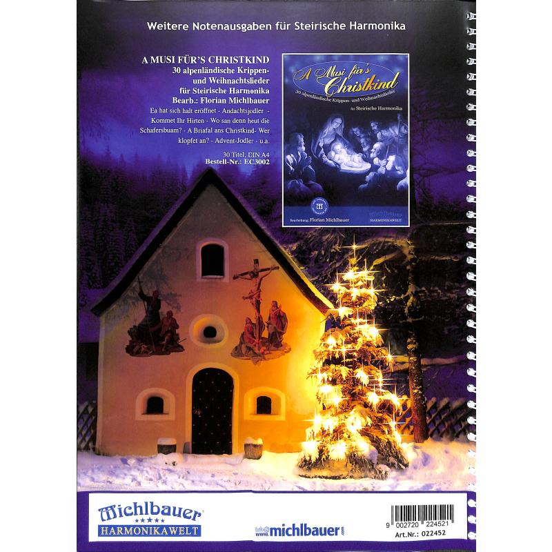 30 Weihnachtslieder und stade Weisen