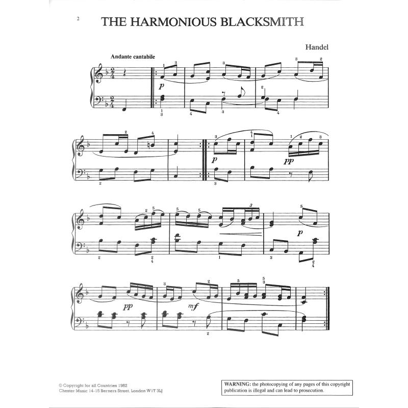 Harmonious Blacksmith (Grobschmied Variationen)