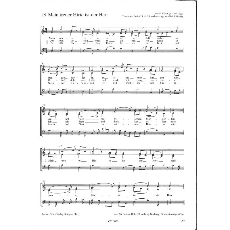 Musik zu Kasualien 1 - geistliche Musik