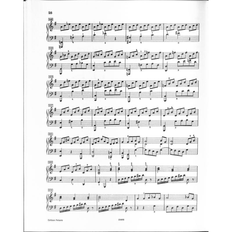 Klavierstücke Auswahl