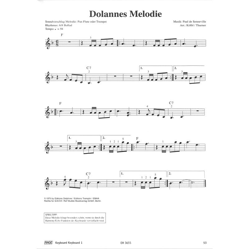 Keyboard Keyboard - die 100 schönsten Melodien von Klassik b