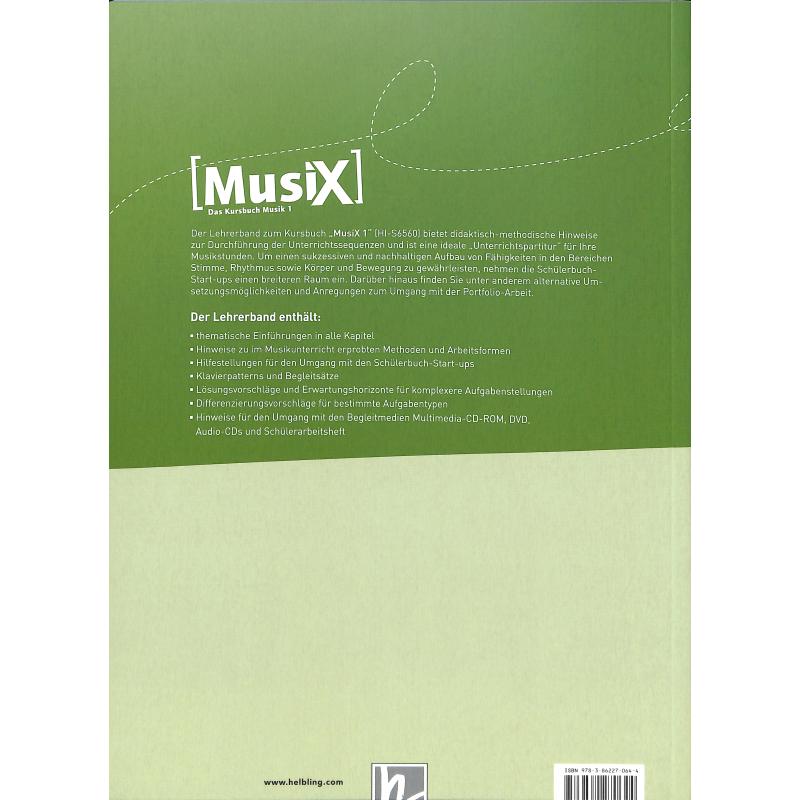 Musix - das Kursbuch Musik 1