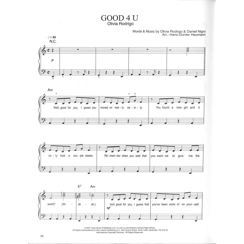 Piano gefällt mir - Light 1 | 20 Chart und film hits