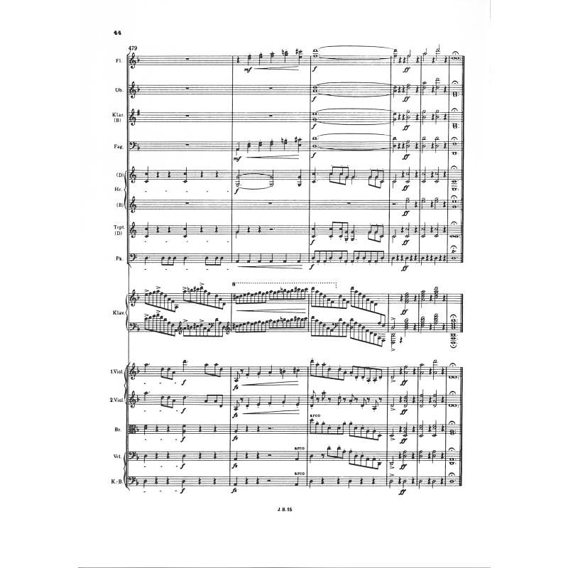 Konzert 1 d-moll op 15