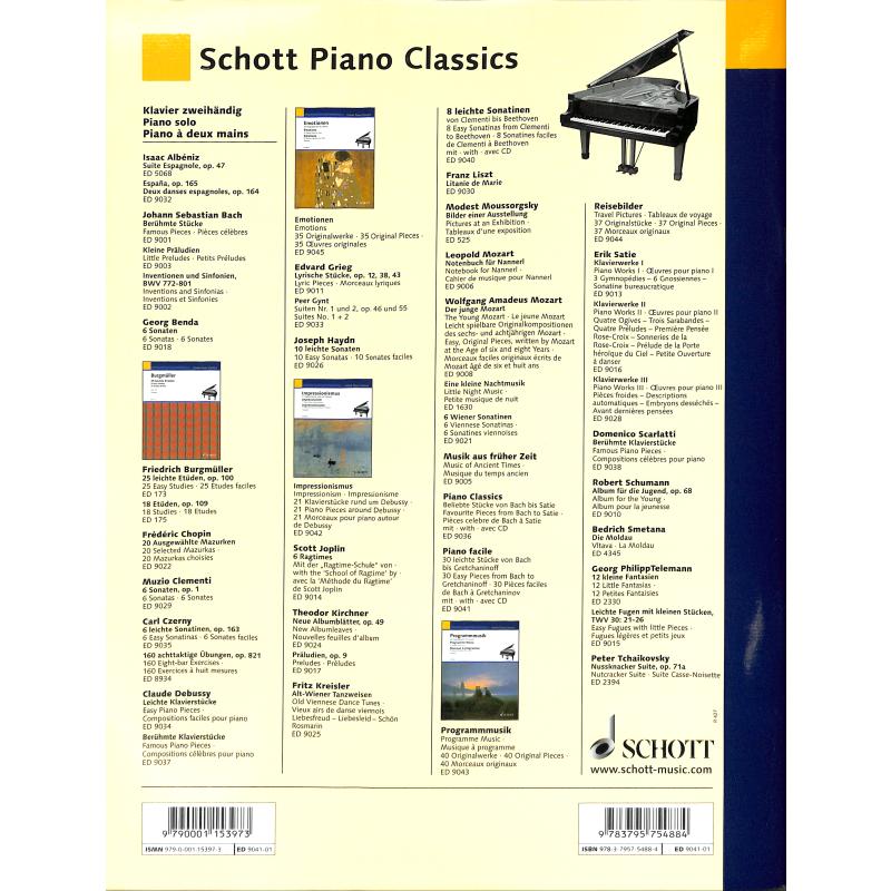 Easy piano classics