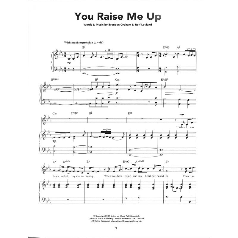 You raise me up