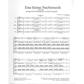 Eine kleine Nachtmusik G-Dur KV 525