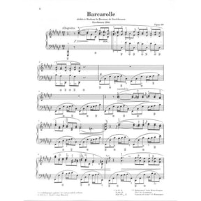 Barcarolle Fis-Dur op 60