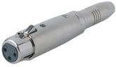 6,3mm Klinkenbuchse - XLR(f)
