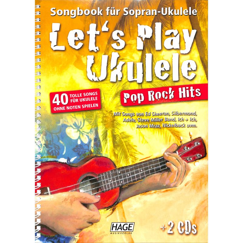 Let's play ukulele - Spielbuch | Pop Rock Hits
