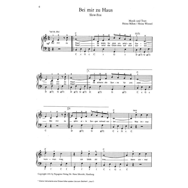 Beliebte Schlager 1