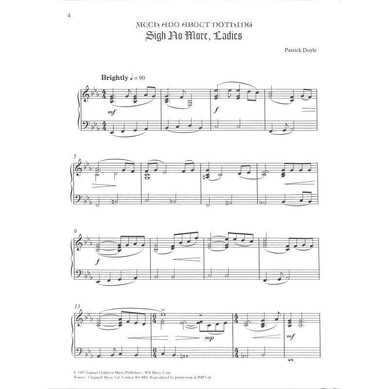 Shakespeare's world for piano