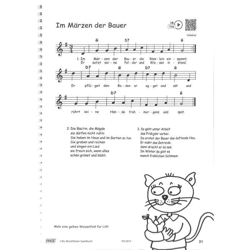 Lillis Blockflöten Spielbuch