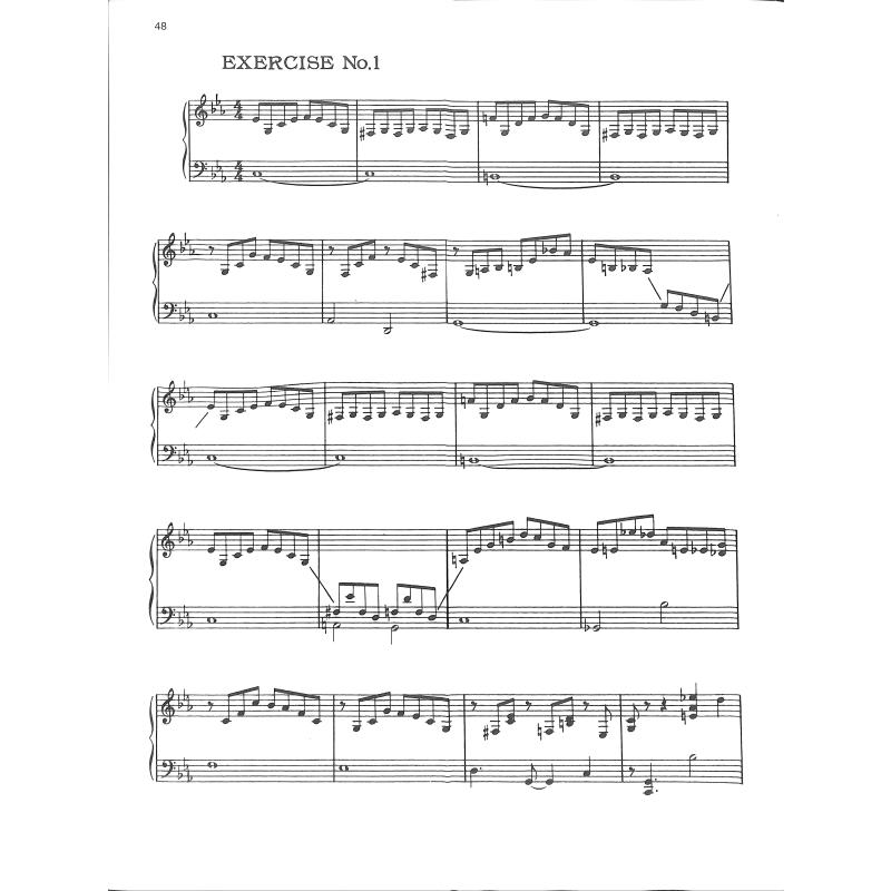 Jazz Exercises Minuets Etudes + Pieces for piano