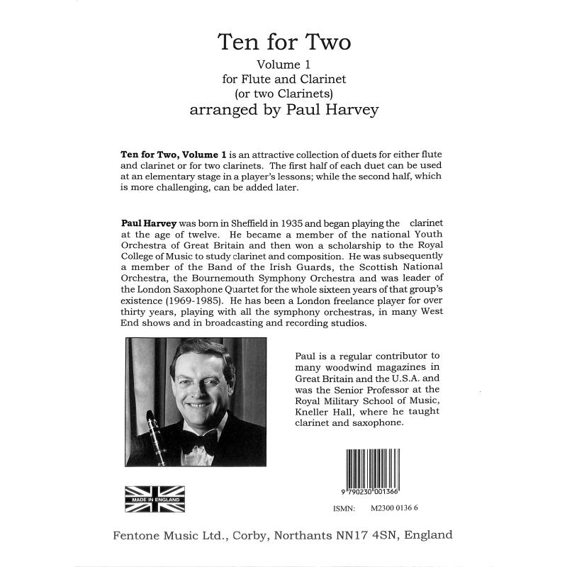 Ten for two 1 - easy duets