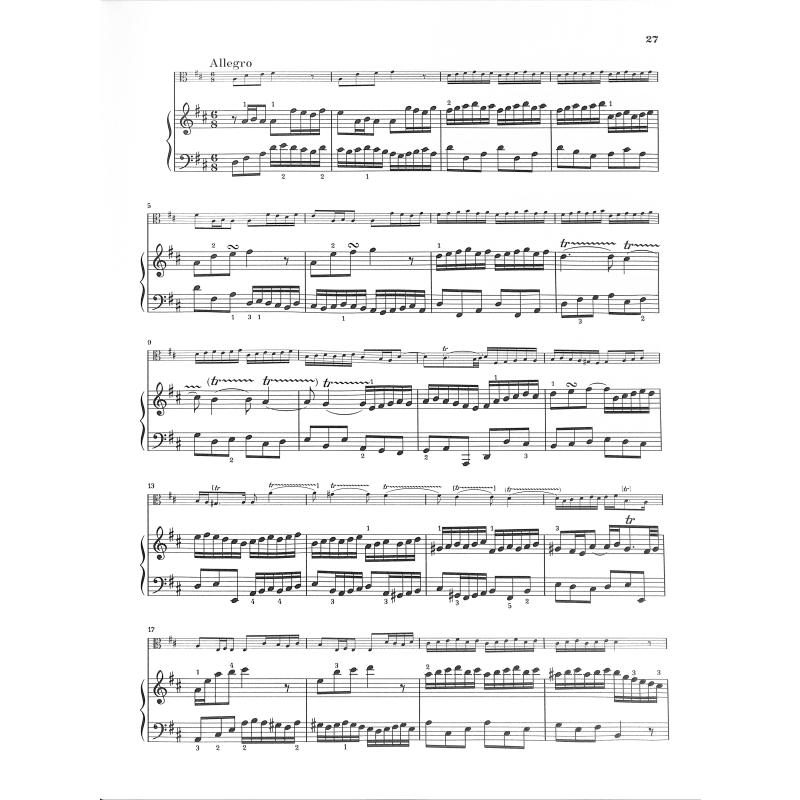 3 Sonaten BWV 1027-1029