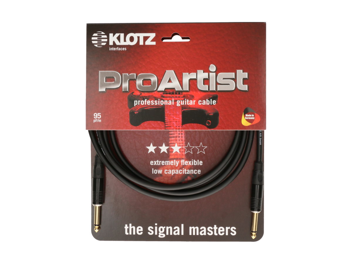 Pro Artist 6m schwarz GOLD
