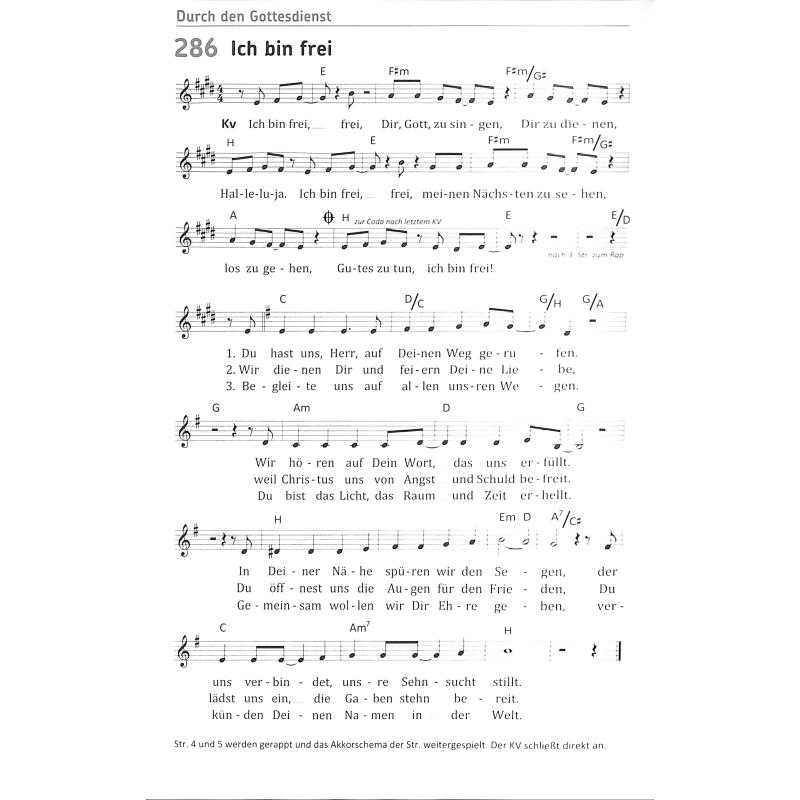 God for you - das Benediktbeurer Liederbuch