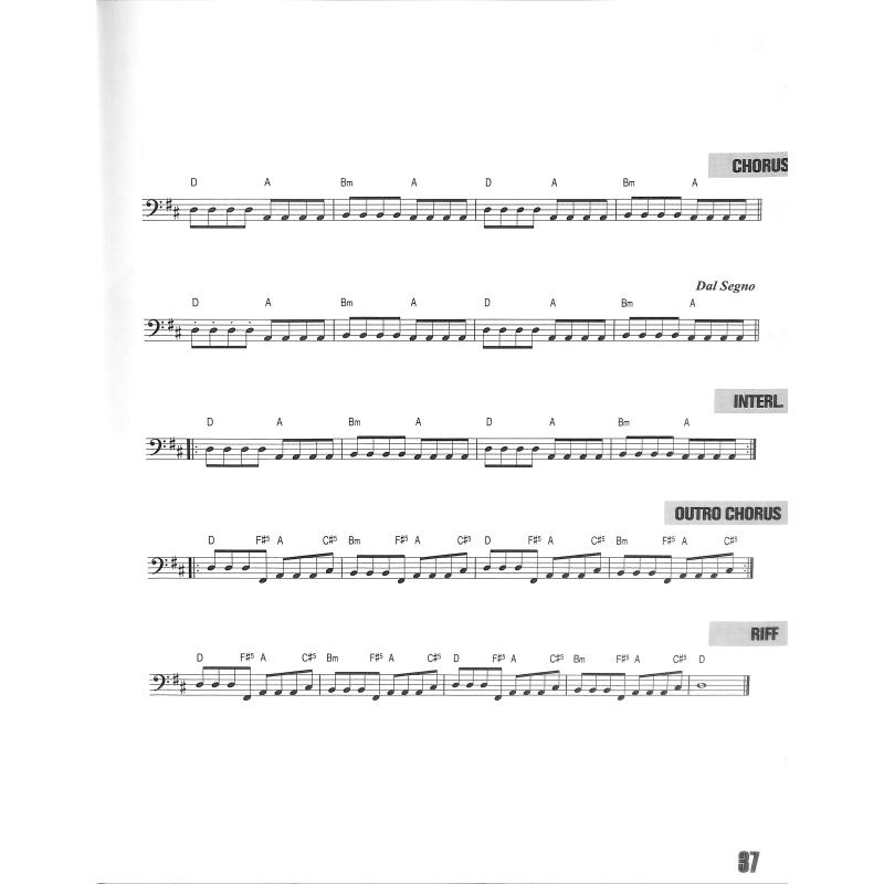 Bass along - 10 classic Rock songs 3.0