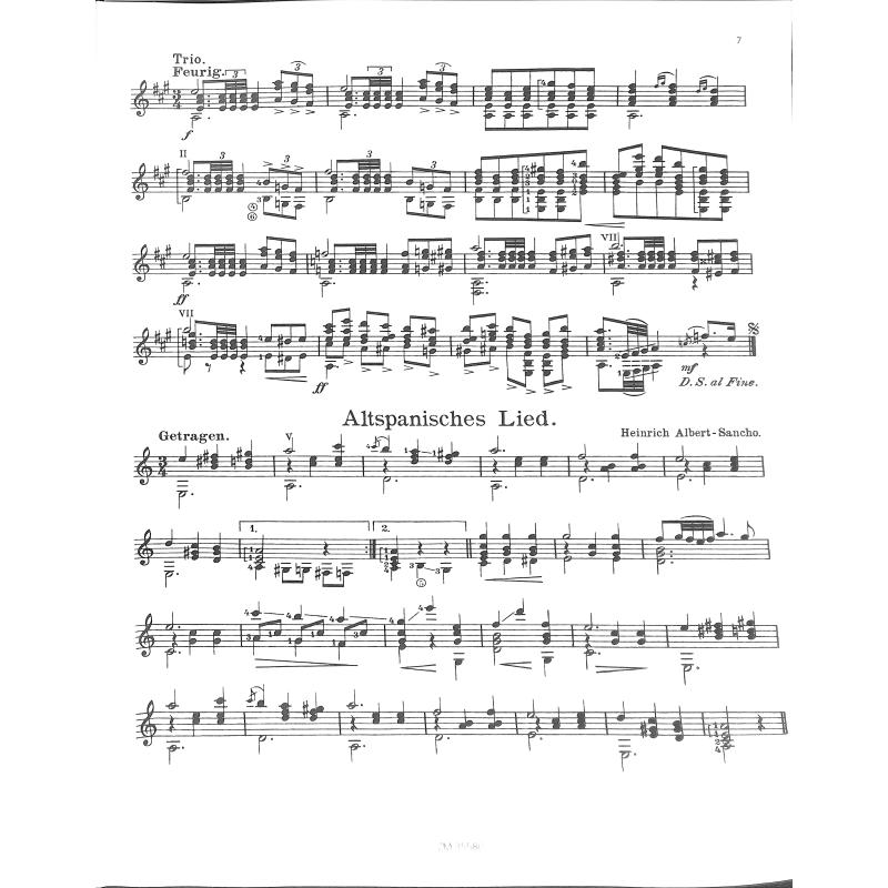Musik für konzertierende Gitarre