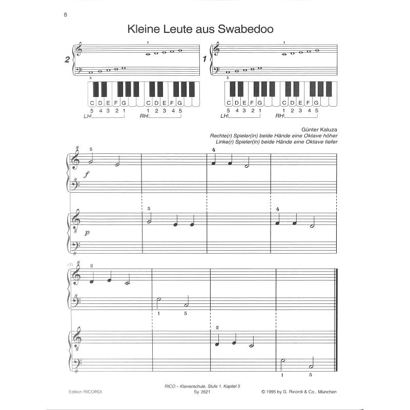 Rico + Rica spielen vierhändig