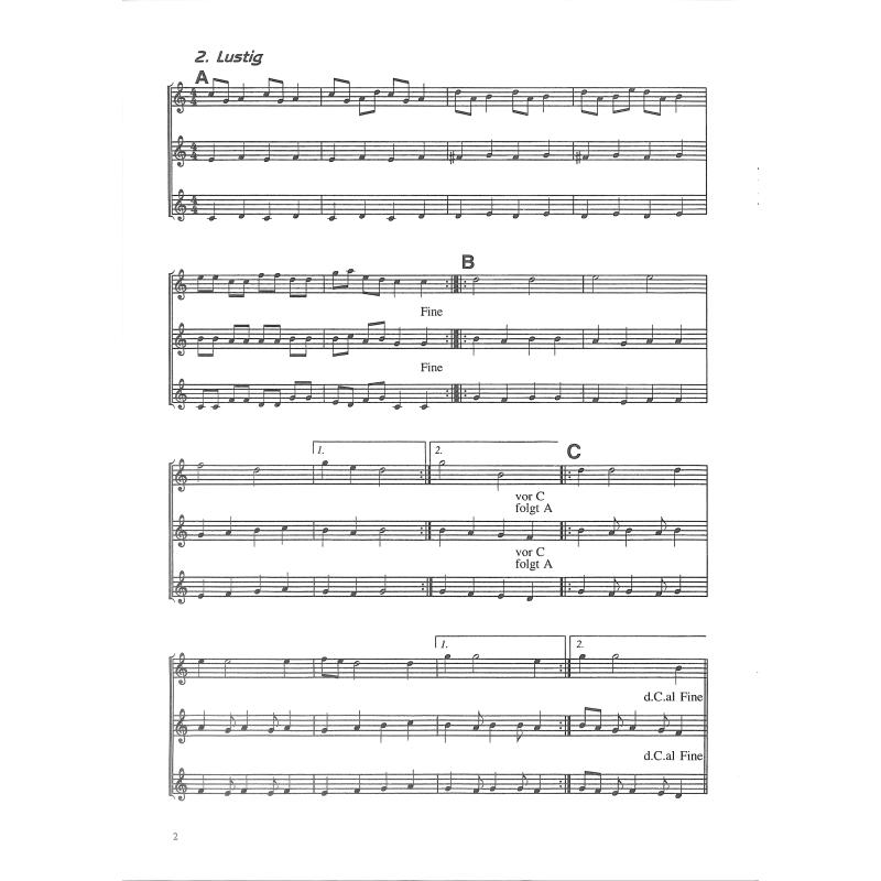 Spielmusik in C