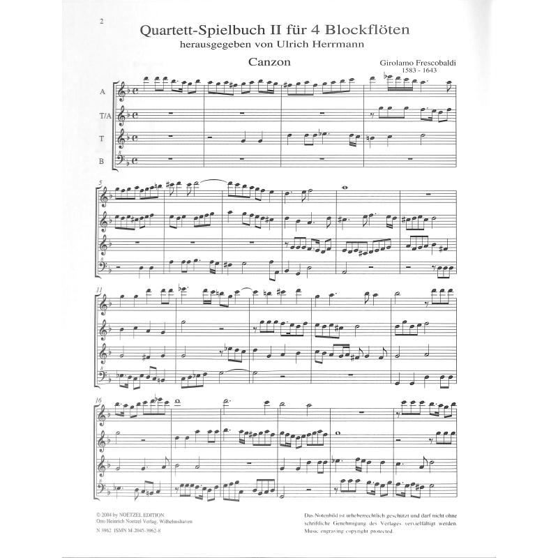 Quartett Spielbuch 2