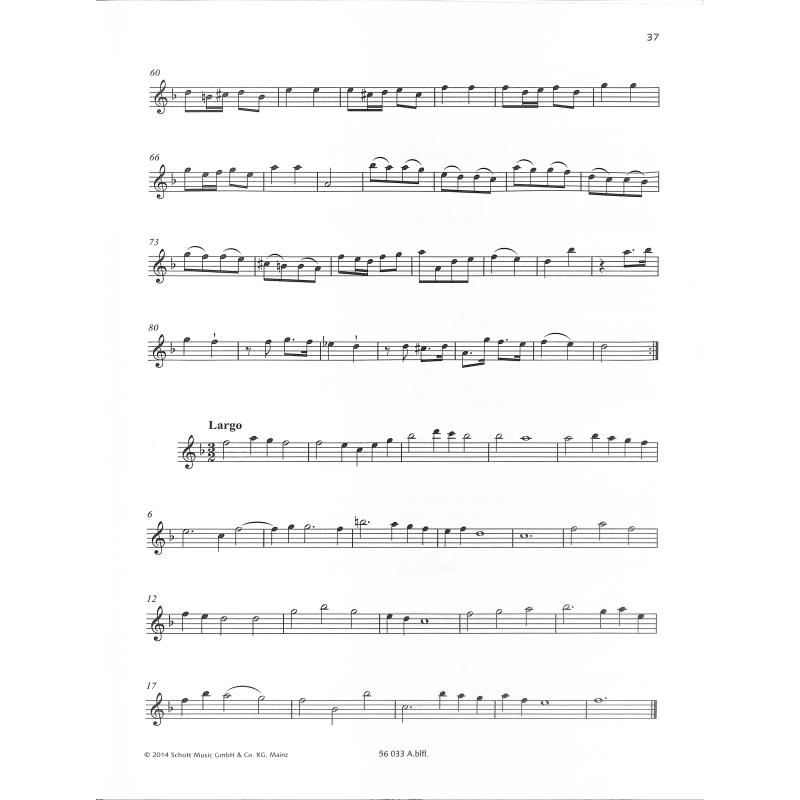 Schott Blockflöten Bibliothek | Sonaten