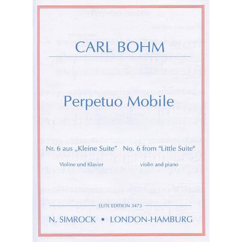 Perpetuo mobile (kleine Suite 6)