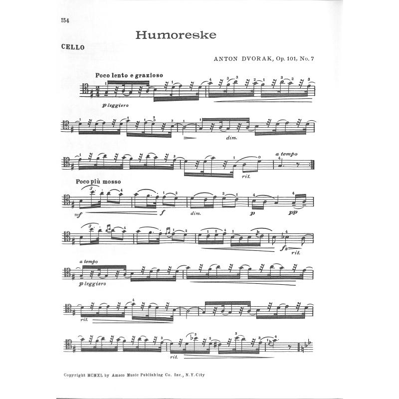 Cello solos