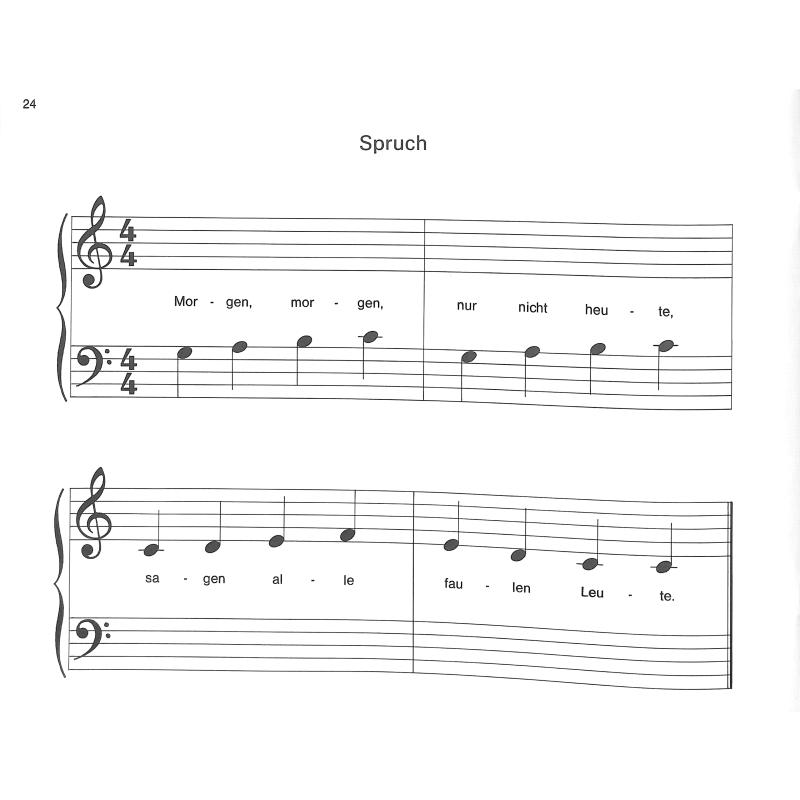 Kleine Finger am Klavier 1