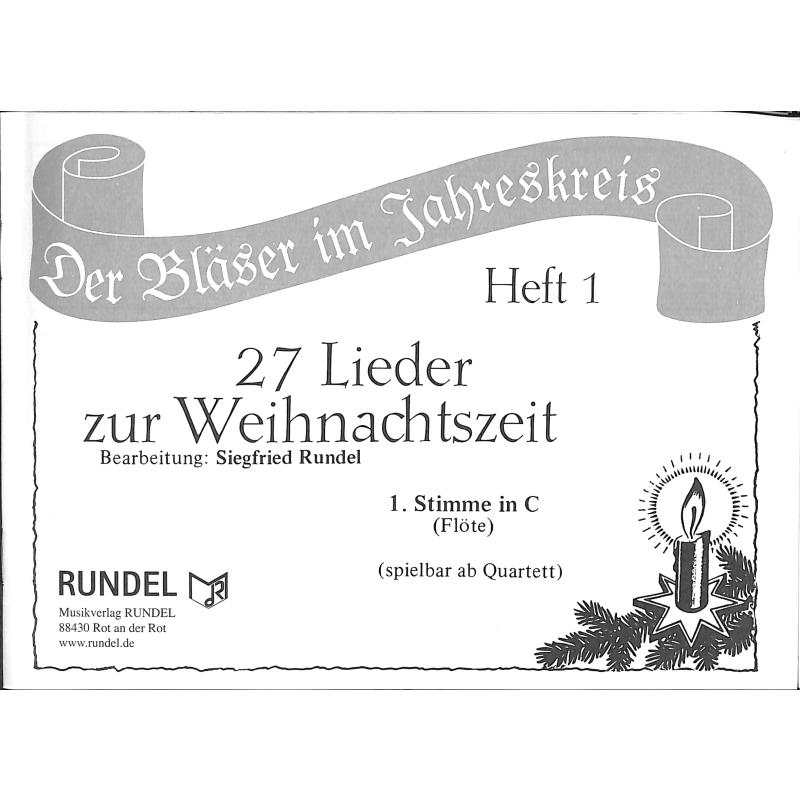 27 Lieder zur Weihnachtszeit 1