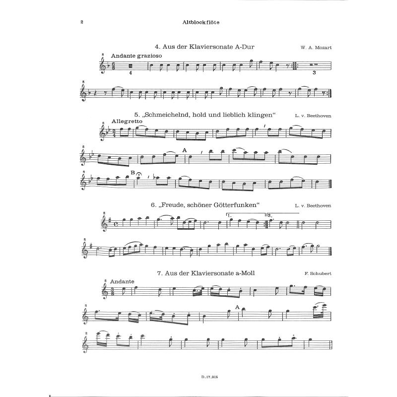 Klassische + romantische Stücke