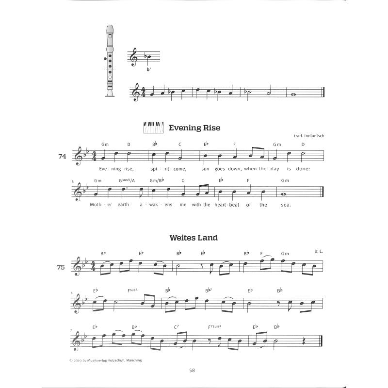Schule für Altblockflöte 1