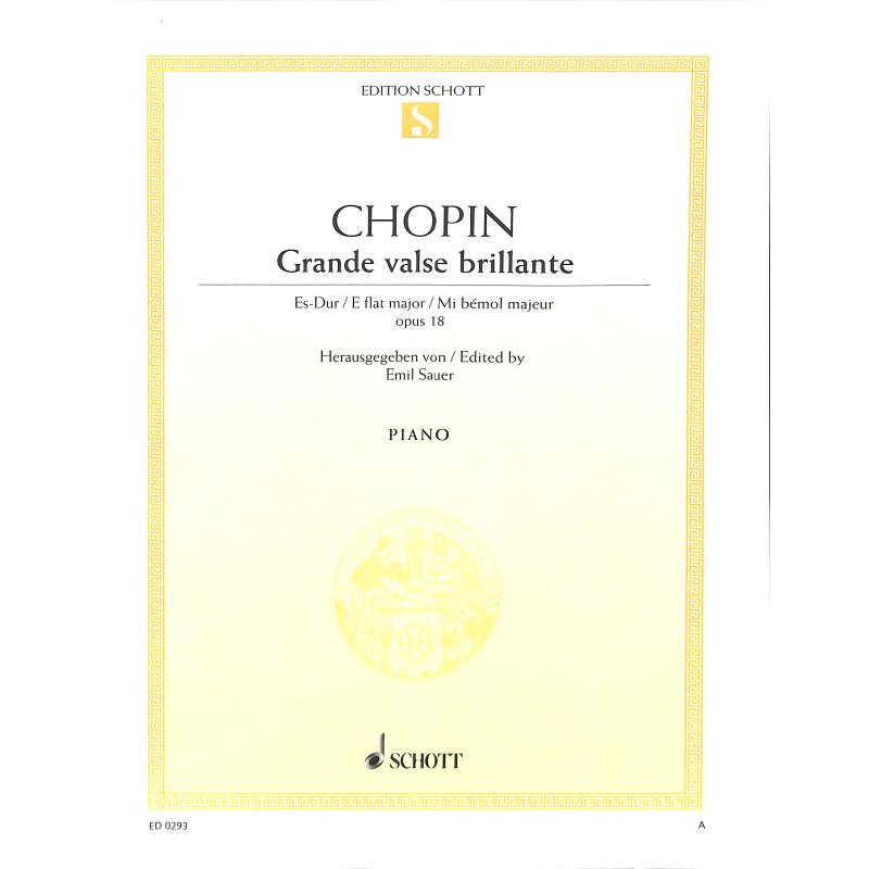 Grande valse brillante Es-Dur op 18